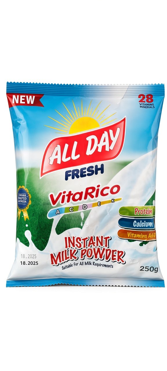 All Day VitaRico Milk Powder 250g - fresh grocery product