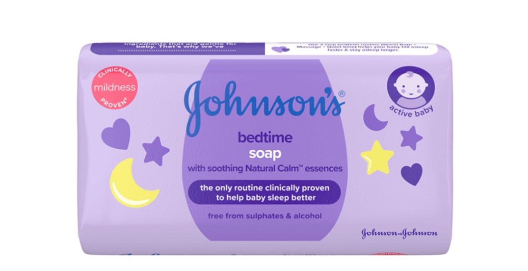Johnsons Bedtime Soap 100g - fresh grocery product