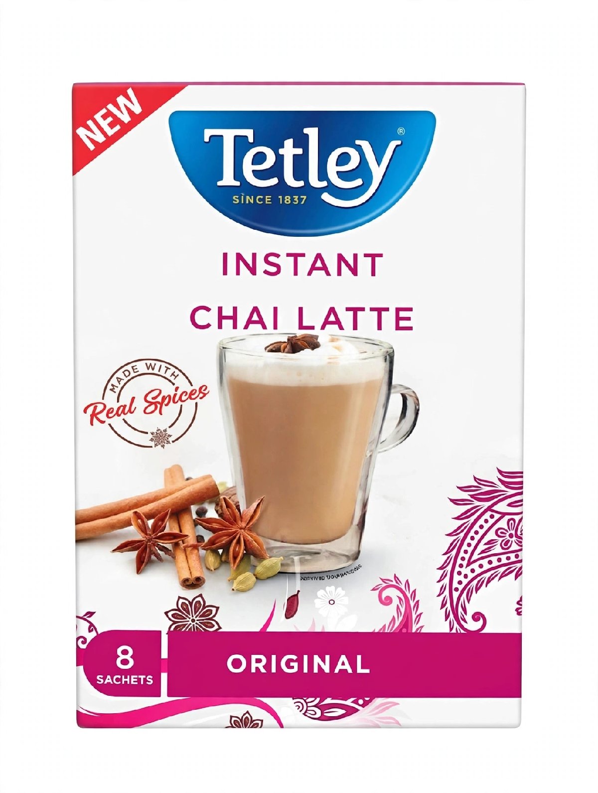 Tetley Chai Latte 8s - fresh grocery product