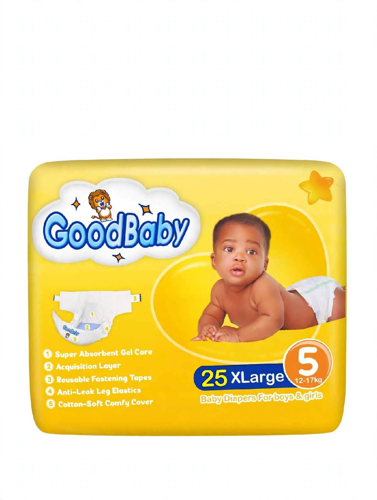 Good baby Pampers 25X Large - fresh grocery product