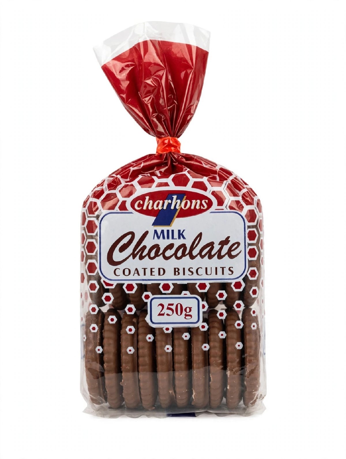 Charhons Milk Choc Coated Bisquits 250g - fresh grocery product