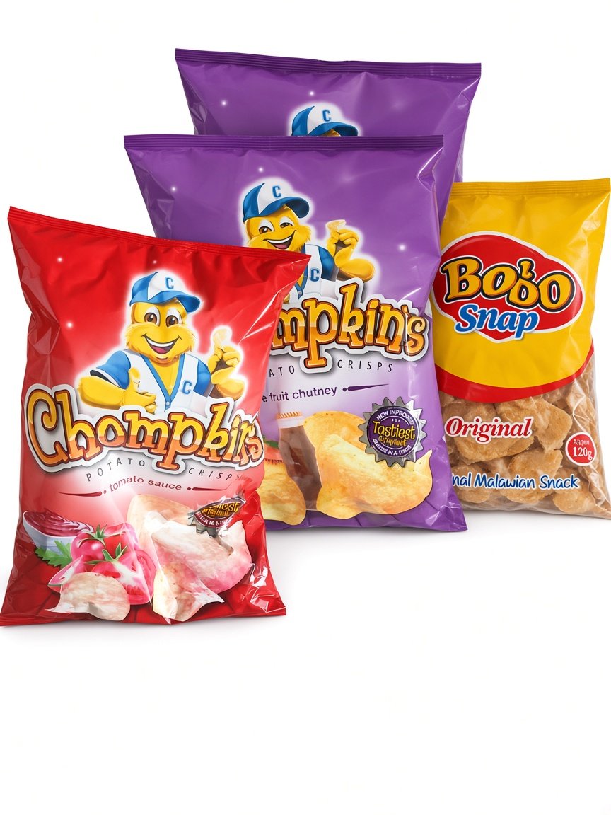 Chompkins Potato Crisps - fresh grocery product