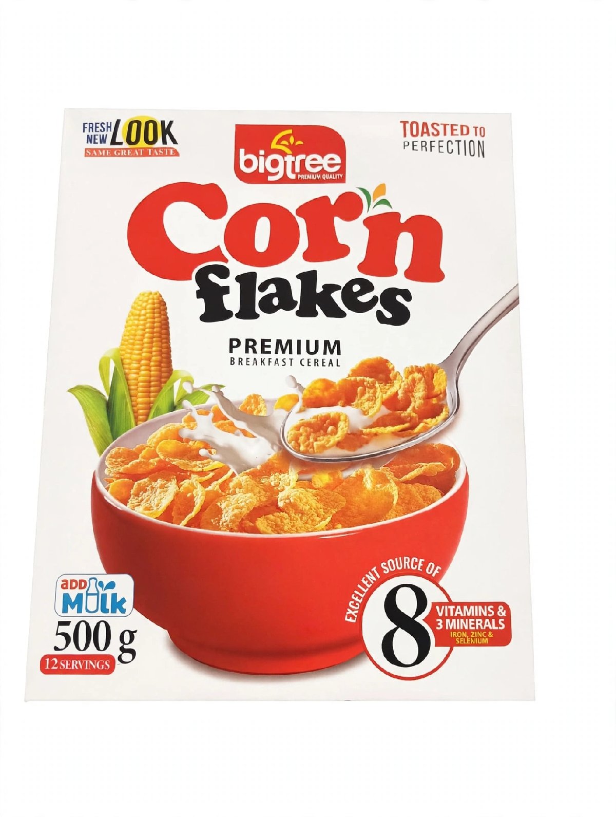 Big tree Corn Flakes 500g - fresh grocery product