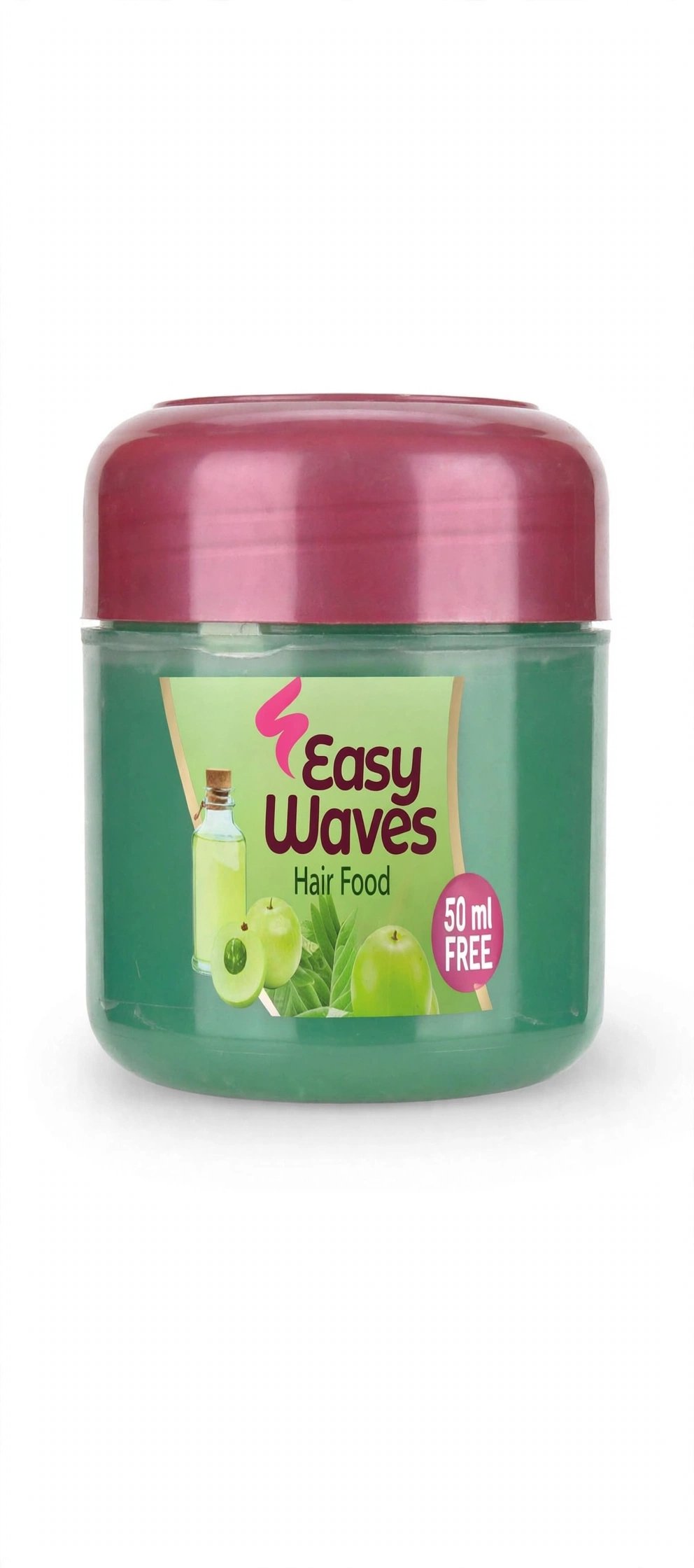 Easy Waves Hair Food Green Apple 25ml Free - fresh grocery product