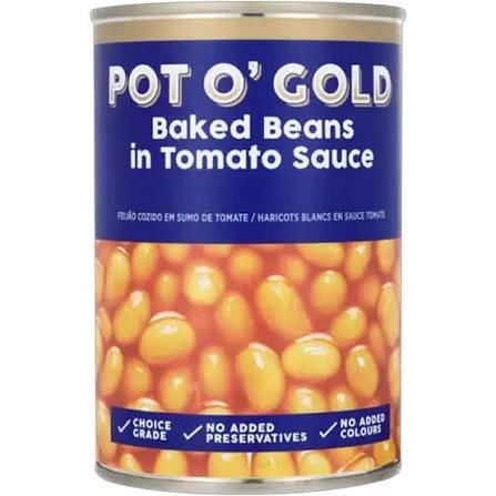 Beans in Tomato Sauce Pot O Gold 410g - fresh grocery product