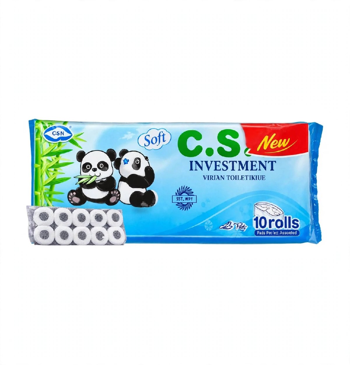 Toilet Rolls 3ply CSH 10s - fresh grocery product
